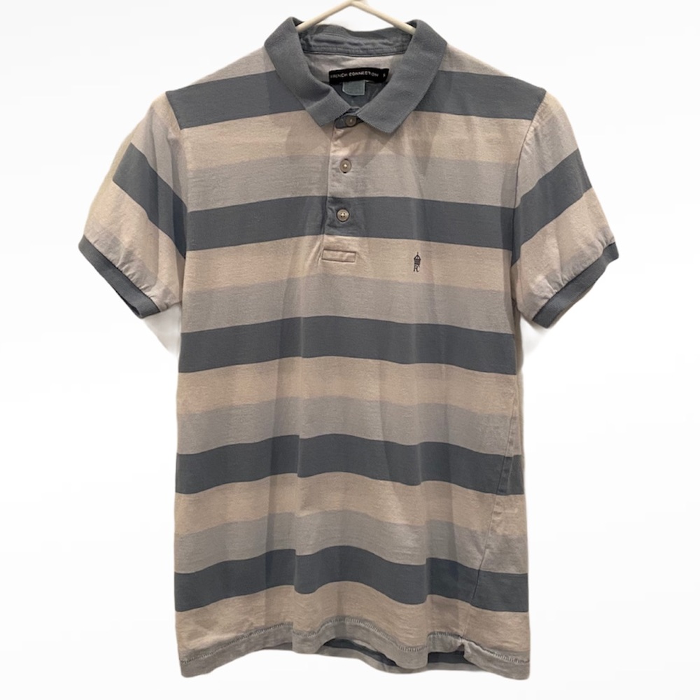 French Connection Stripe Polo